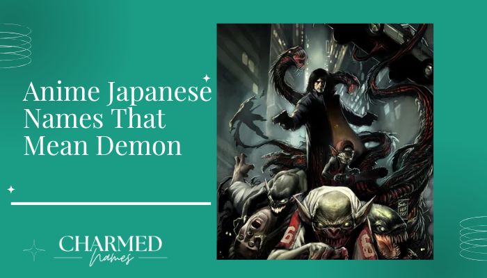 Anime Japanese Names That Mean Demon