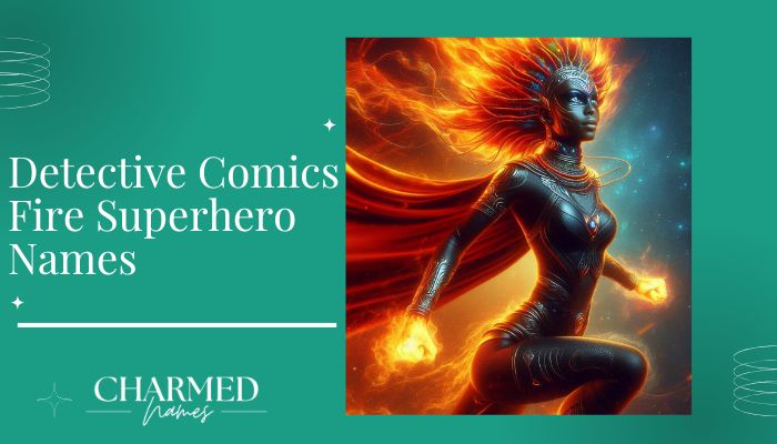 Detective Comics Fire Superhero Names