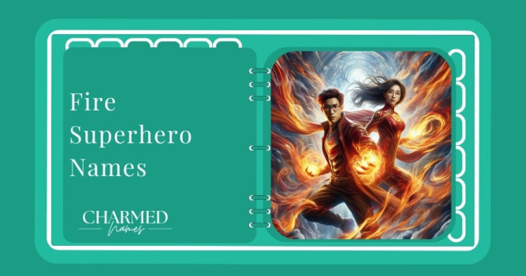 Fire Superhero Names