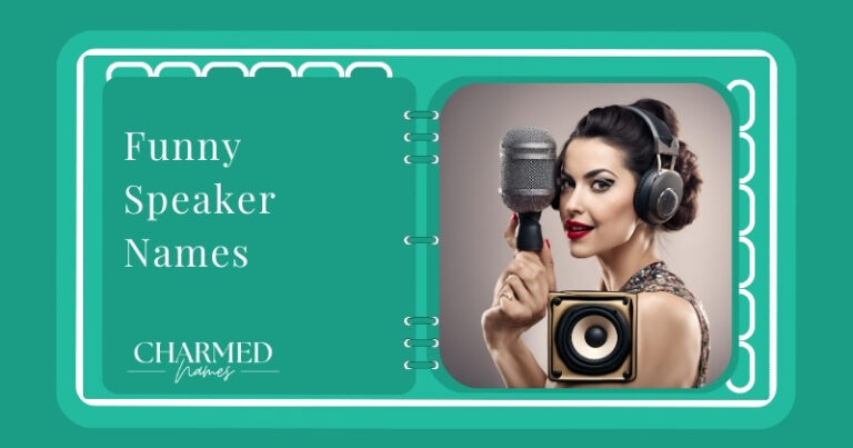 Funny Speaker Names