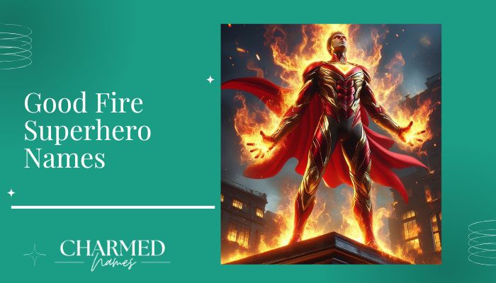 Good Fire Superhero Names