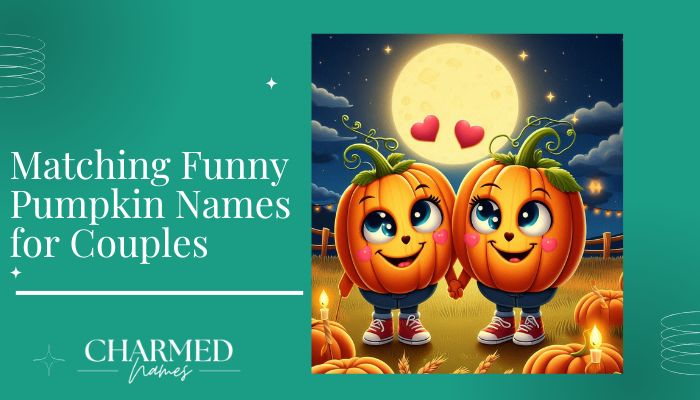 Matching Funny Pumpkin Names for Couples