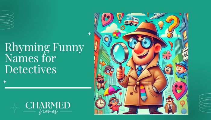 Rhyming Funny Names for Detectives