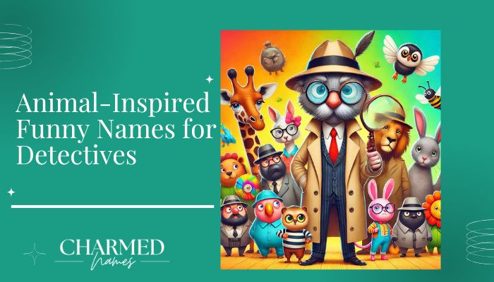 Animal-Inspired Funny Names for Detectives