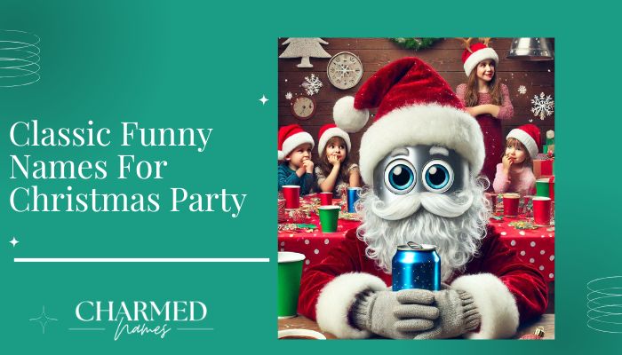 Classic Funny Names For Christmas Party