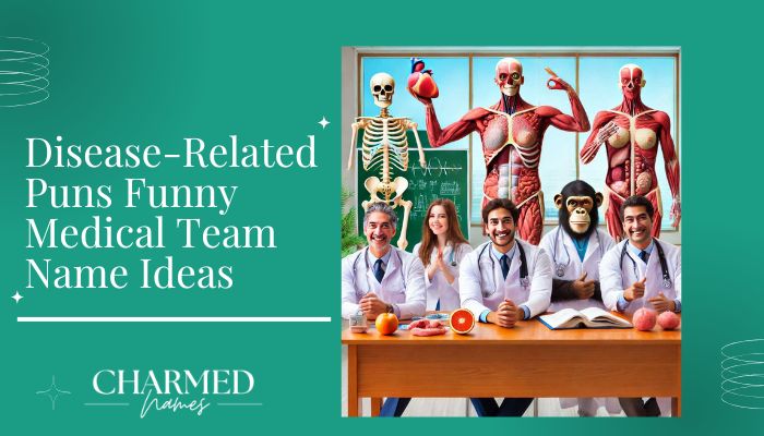 Disease-Related Puns Funny Medical Team Name Ideas
