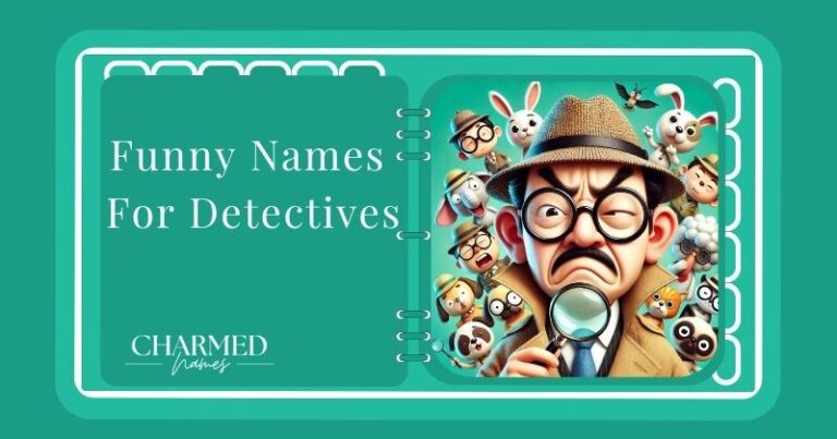 Funny Names For Detectives