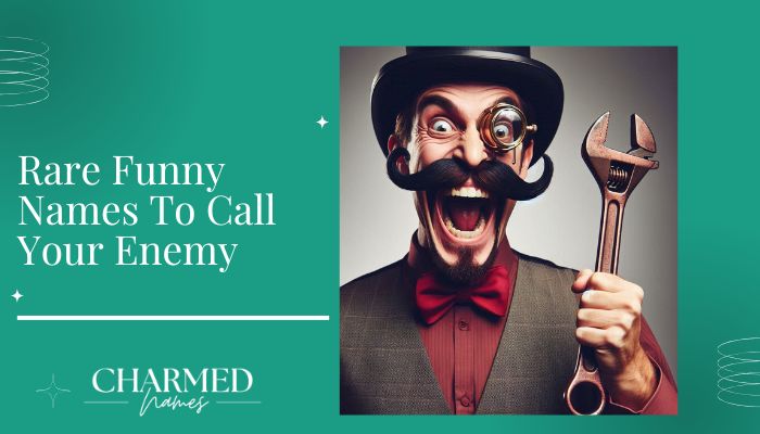Rare Funny Names To Call Your Enemy