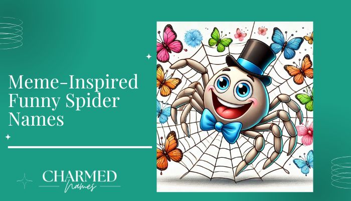 Meme-Inspired Funny Spider Names