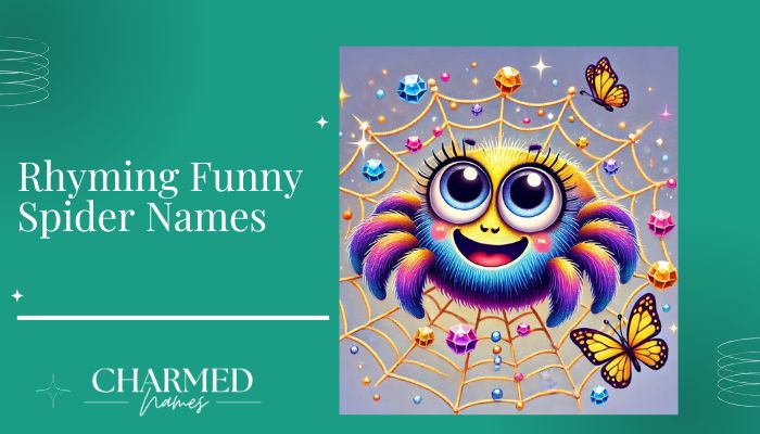Rhyming Funny Spider Names