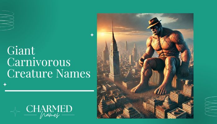 Giant Carnivorous Creature Names