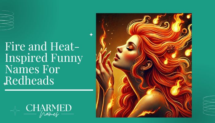 Fire and Heat-Inspired Funny Names For Redheads