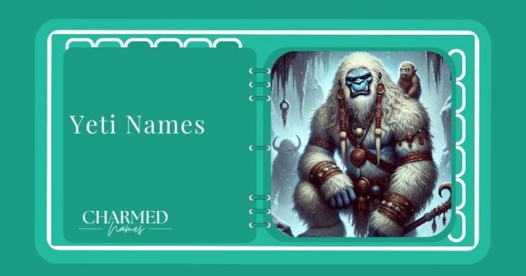 Yeti Names