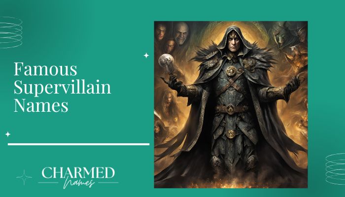 Famous Supervillain Names