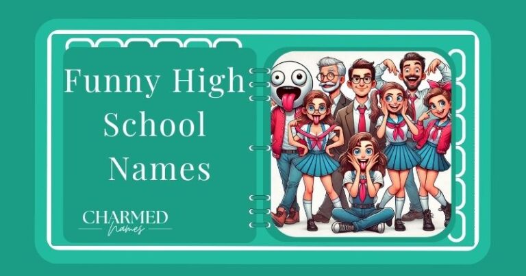 Funny High School Names