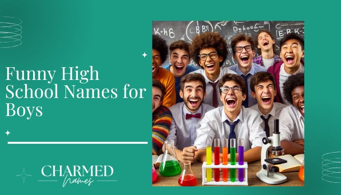 Funny High School Names for Boys