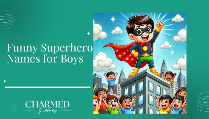 Funny Superhero Names for Girls (1) Funny Superhero Names for Boys