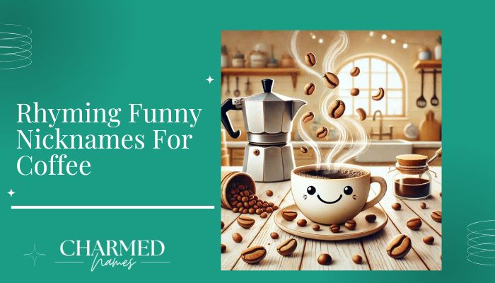 Rhyming Funny Nicknames For Coffee