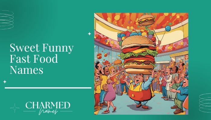 Sweet Funny Fast Food Names
