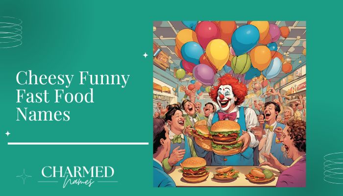 Cheesy Funny Fast Food Names