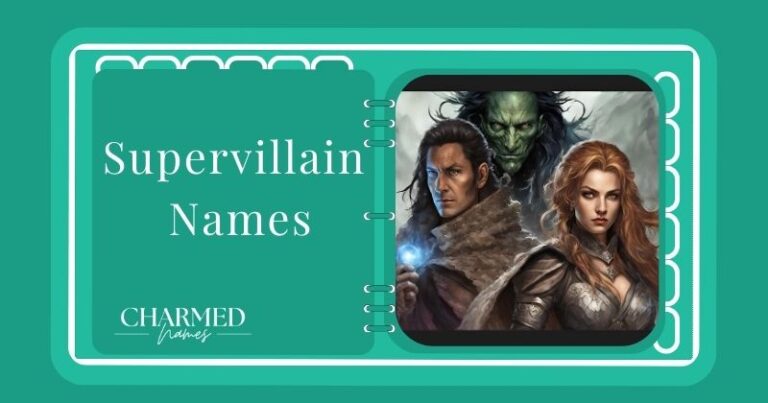 Supervillain Names