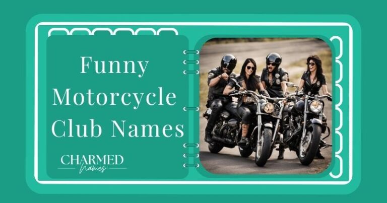 Funny Motorcycle Club Names