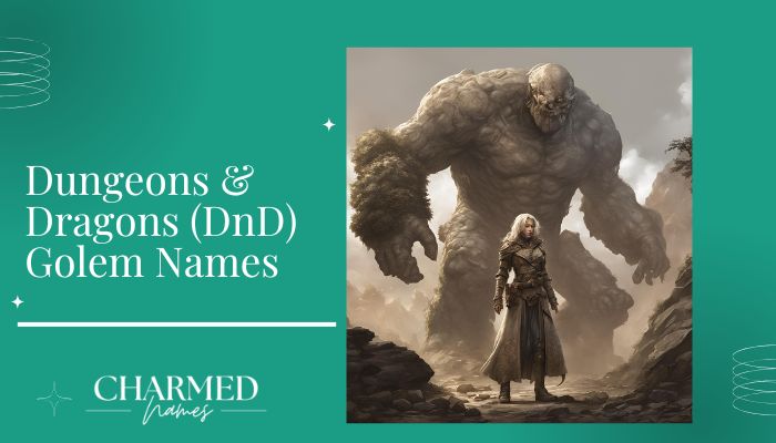 Dungeons & Dragons (DnD) Golem Names