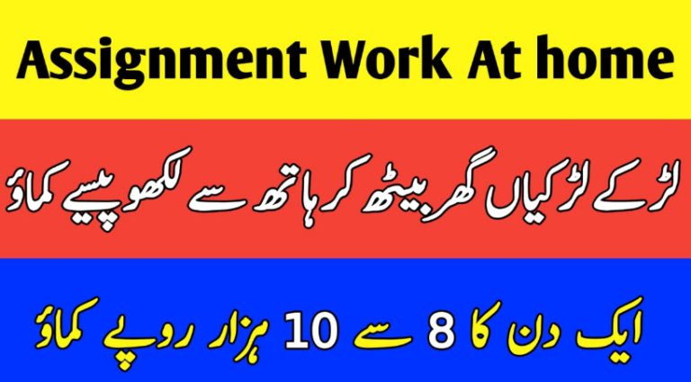 Online Assignment Work